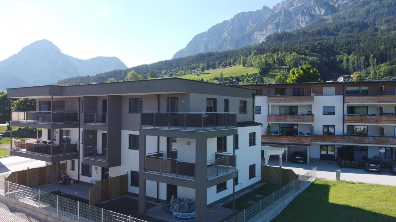 Appartement Ferienwohnung Bergahorn Groebming Grobming Exterior foto